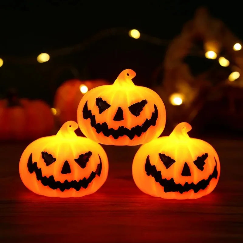 Pumpkin Lantern Halloween Ghost Face Lamp Kids Gift For Balcony Bedroom Garden Halloween Party Decoration Atmosphere Light