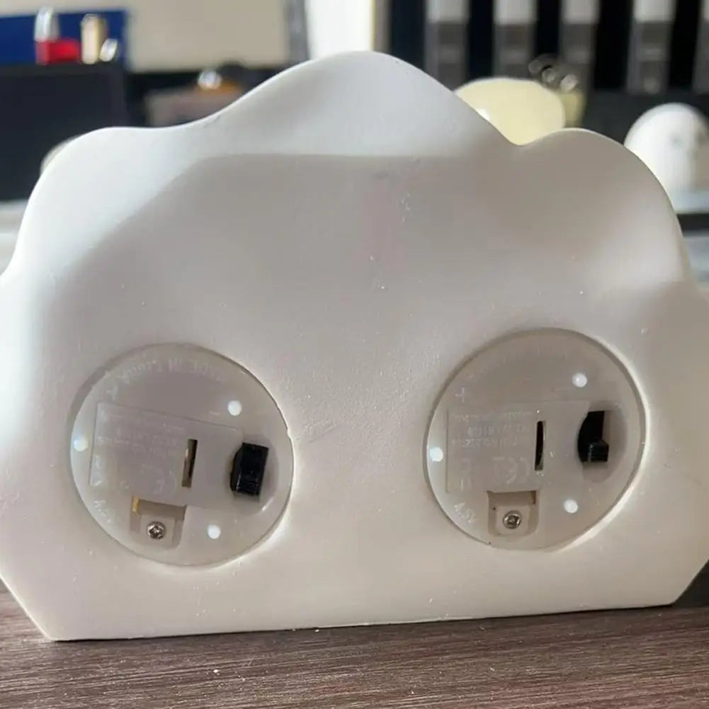 Middle Finger Cute Ghost Statue Night light Ghosts Small Scary Ghost Figurines Wall lamp Halloween Home Decoration