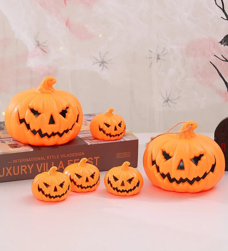 Pumpkin Lantern Halloween Ghost Face Lamp Kids Gift For Balcony Bedroom Garden Halloween Party Decoration Atmosphere Light