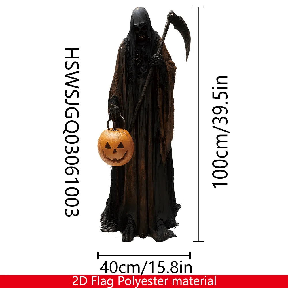 Halloween Horror Evil Pumpkin Man Hanging Indoor & Outdoor Halloween Decorations